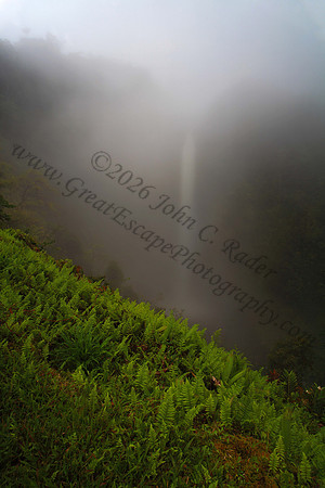 Magnificent Akaka waterfall in Honomu Hawaii Big Island