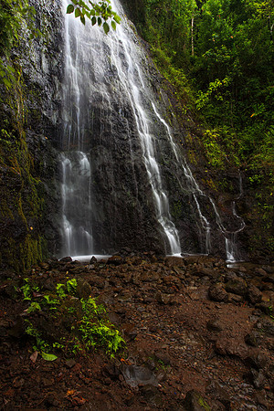 Hamama Falls windward Oahu Hawaii Waihee Valley