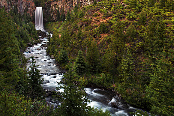 Tumalo Falls near Bend, Oregon in Three Sisters Wilderness