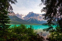 Emerald Lake in Yoho Natonal Park — fine art photograph titled Diamond and Emeralds