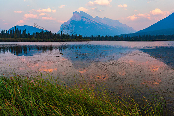 Vermillion Lakes — fine art photograph titled Vital Vermillion