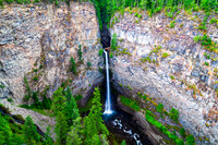 Spahats Creek Falls — fine art photograph titled Cracked