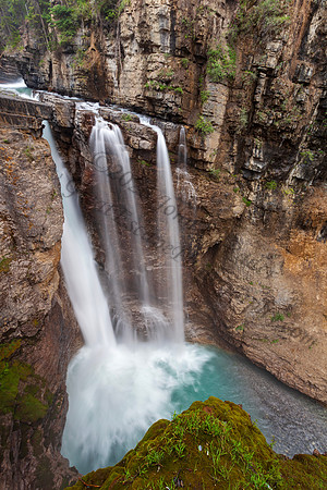 Upper Falls in Johnson Canyon — fine art photograph titled Valley Claw