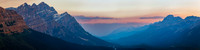 Icefields Parkway from Peyto Lake — fine art photograph titled Valley View