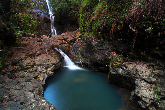 Waimano Waterfall on Oahu Hawaii