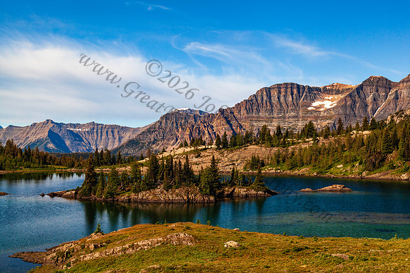 Sunshine Meadows — fine art photograph titled Island in the Sky
