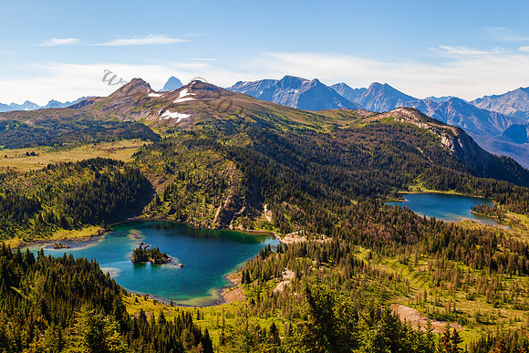 Sunshine Meadows — fine art photograph titled Island in the Sky