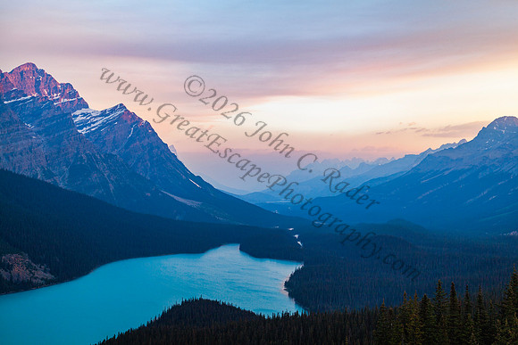 Peyto Lake — fine art photograph titled Peyto Perfection