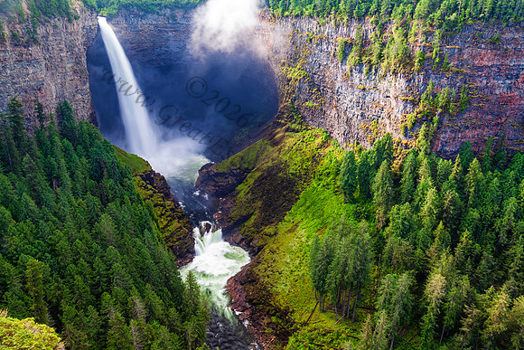 Helmcken Falls — fine art photograph titled Morning Glory