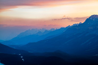 Icefields Parkway from Peyto Lake — fine art photograph titled Valley View