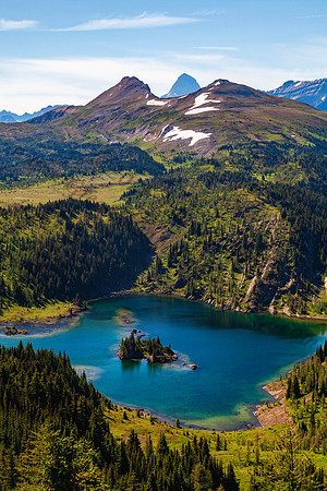 Sunshine Meadows — fine art photograph titled Island in the Sky