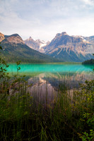 Emerald Lake in Yoho Natonal Park — fine art photograph titled Diamond and Emeralds