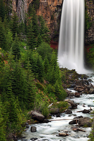 Tumalo Falls near Bend, Oregon in Three Sisters Wilderness