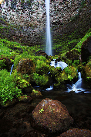 Watson Falls, Umpqua National Forest, Oregon, waterfall