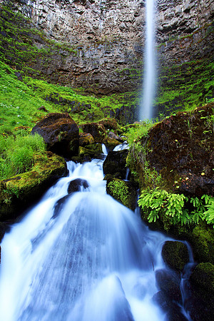 Watson Falls, Umpqua National Forest, Oregon, waterfall