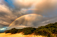 Mokulē‘ia Beach — fine art photograph titled Double Shot