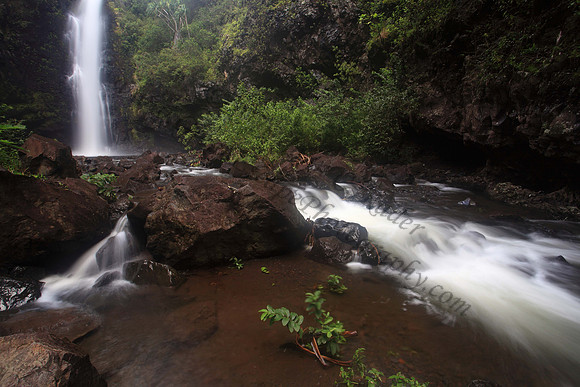 Alelele Falls Road to Hana Maui Hawaii