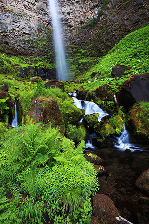Watson Falls, Umpqua National Forest, Oregon, waterfall