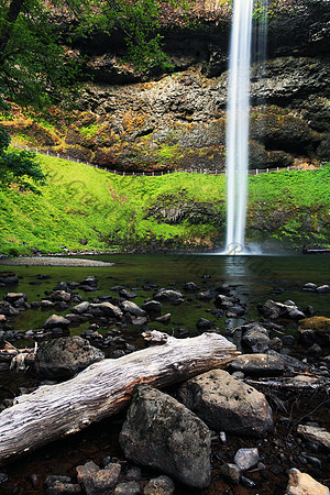 South Falls, located in Silver Springs State Park, Oregon