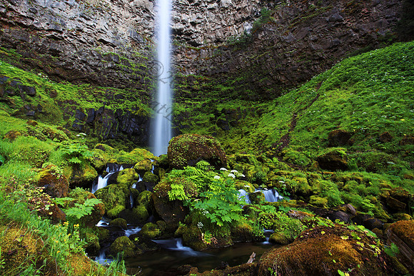 Watson Falls, Umpqua National Forest, Oregon, waterfall