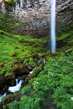 Watson Falls, Umpqua National Forest, Oregon, waterfall