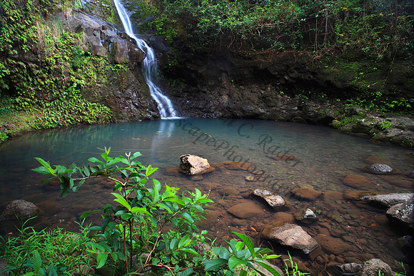 Waimano Waterfall on Oahu Hawaii